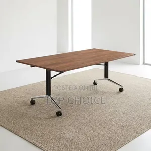 Foldable Conference Table , Boardroom Office Desk