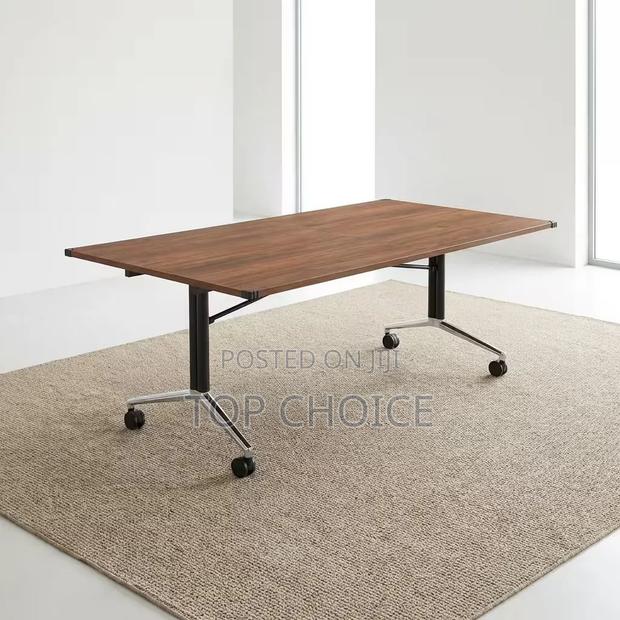 Foldable Conference Table , Boardroom Office Desk