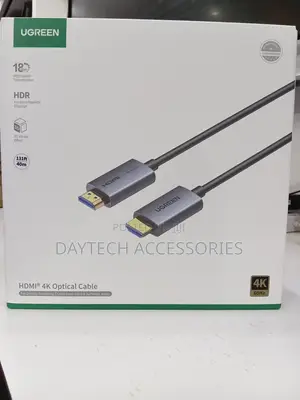 The UGreen HD178 (Model 45508) 40M HDMI Fiber Optic Cable.