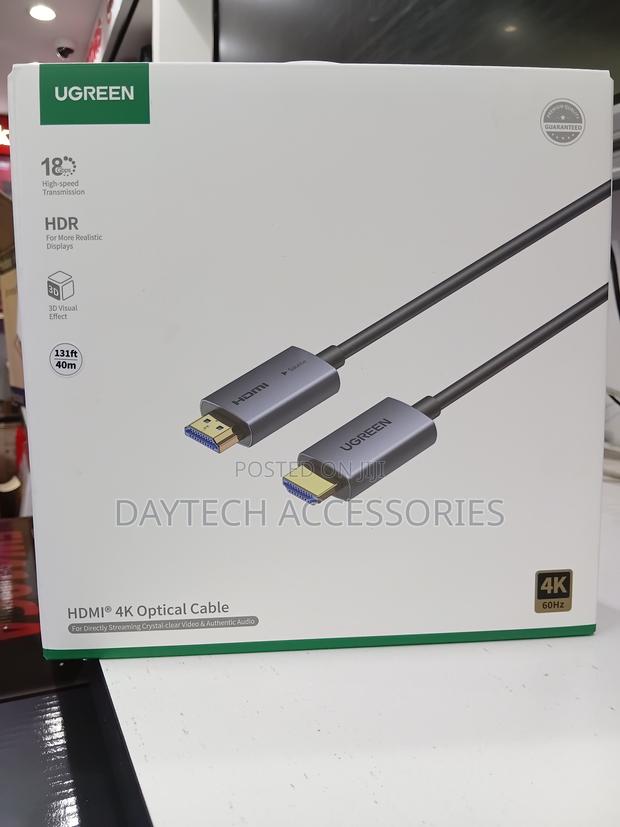 The UGreen HD178 (Model 45508) 40M HDMI Fiber Optic Cable. - thumbnail 3