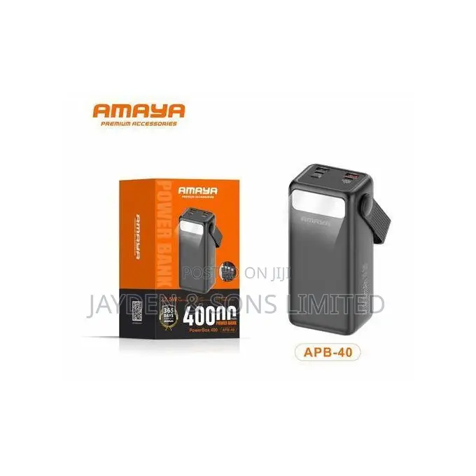 APB-40 40,000mAh Power Bank – High Capacity