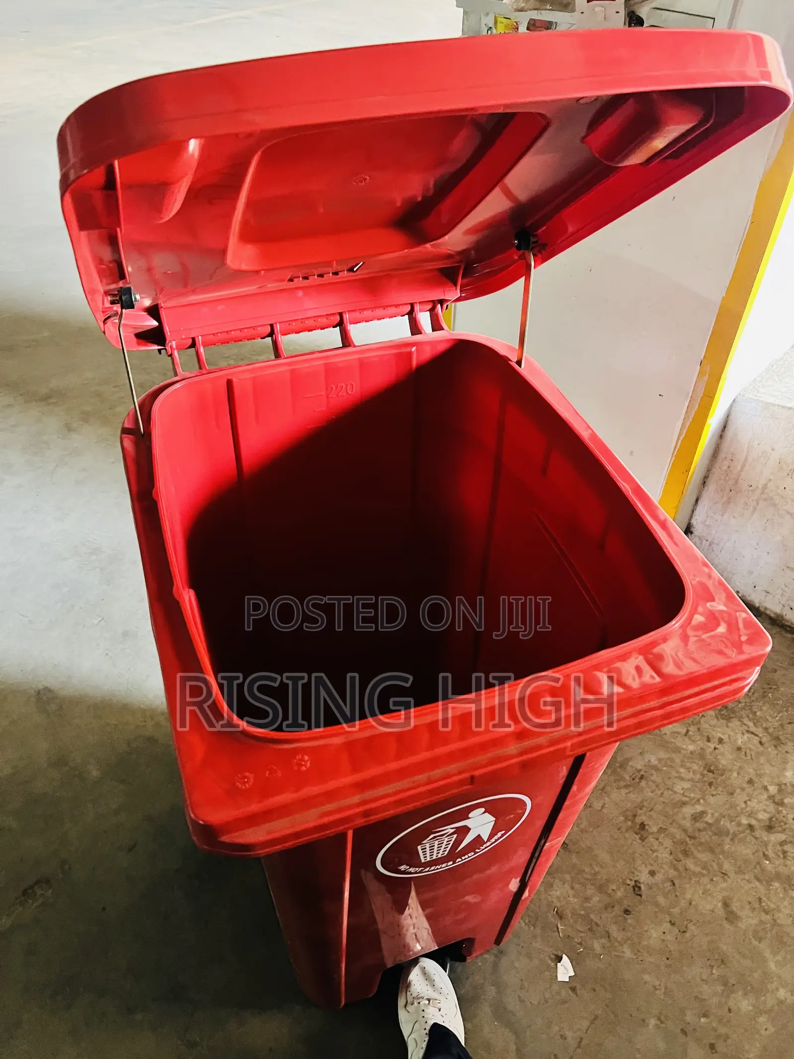240L Pedal Dustbin/ Premium Waste Bin/ Nairobi