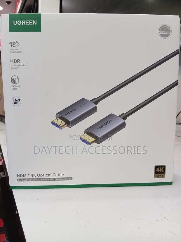 UGREEN 40M Fiber Optic HDMI Cable
