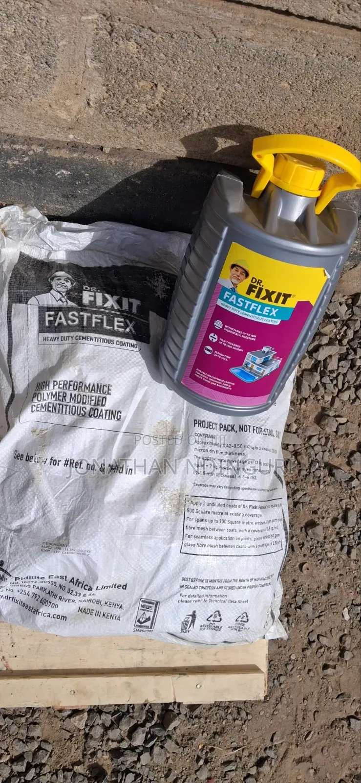 Dr. Fixit Fastflex – Flexible Construction Waterproofing