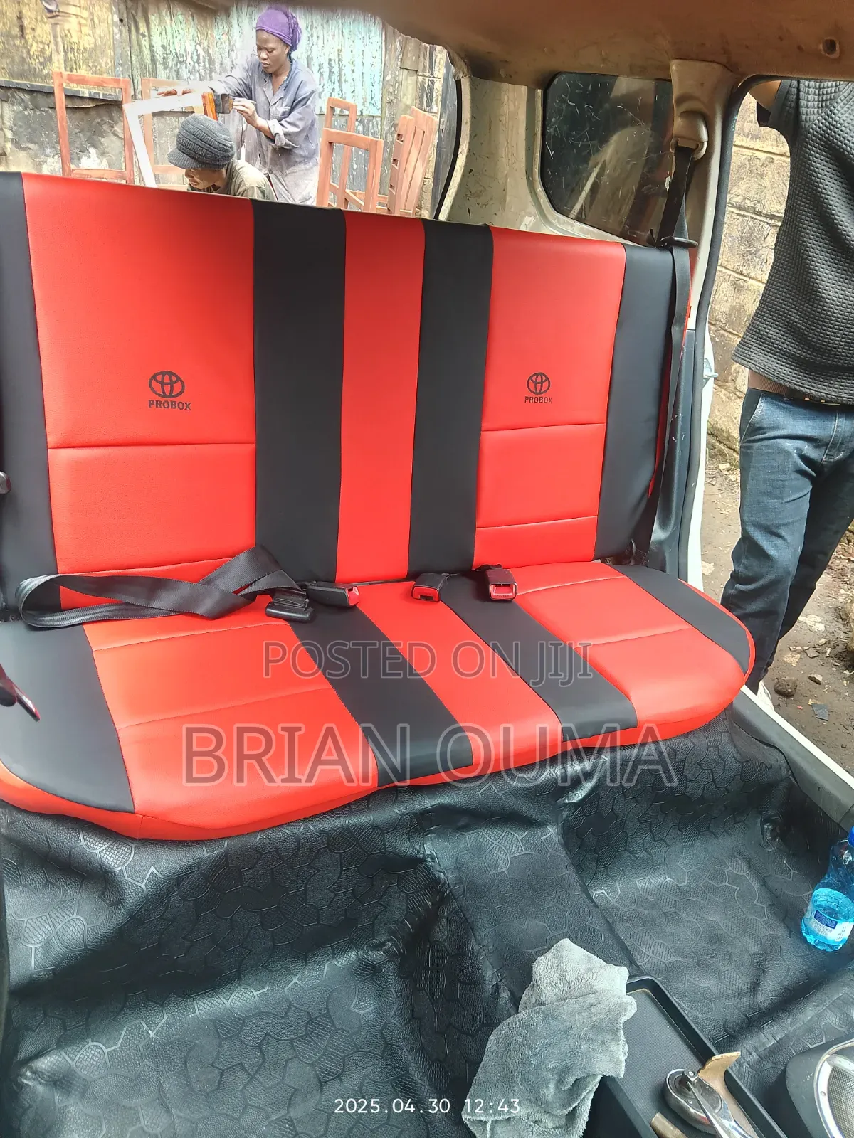 Custom Made Toyota Probox Seat Covers – KSh 7,999
