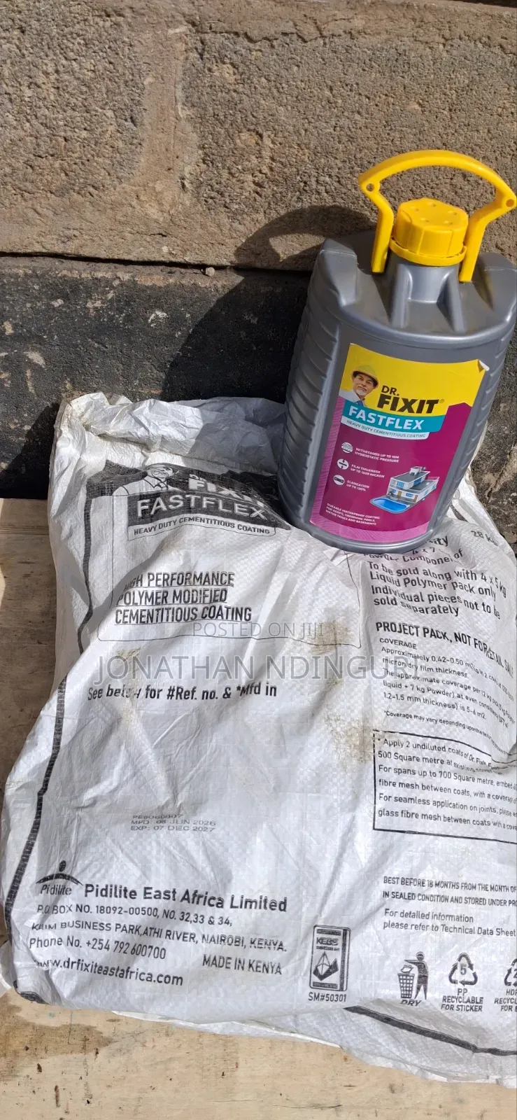 Dr. Fixit Fastflex – Construction Grade Waterproofing