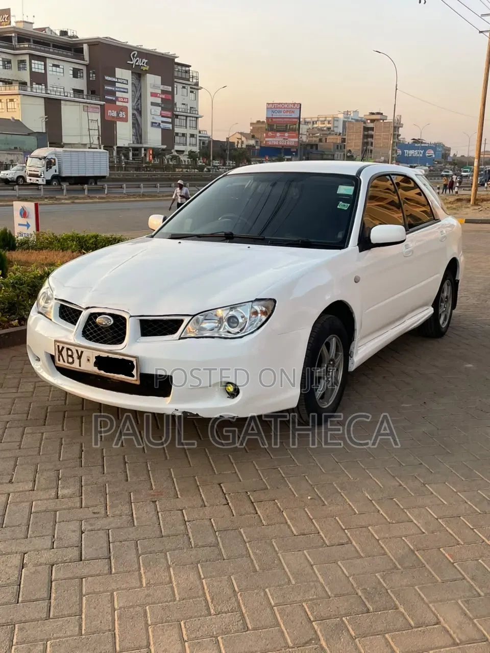 Subaru Impreza 2007 Off white