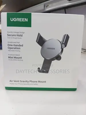 UGREEN Gravity Drive Air Vent Car Smartphone Mount (Model 40907)