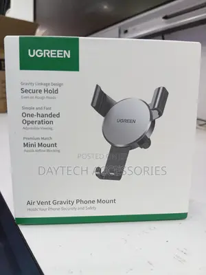 Ugreen Air Vent Gravity Phone Mount Automatic Gravity Linkage Design.