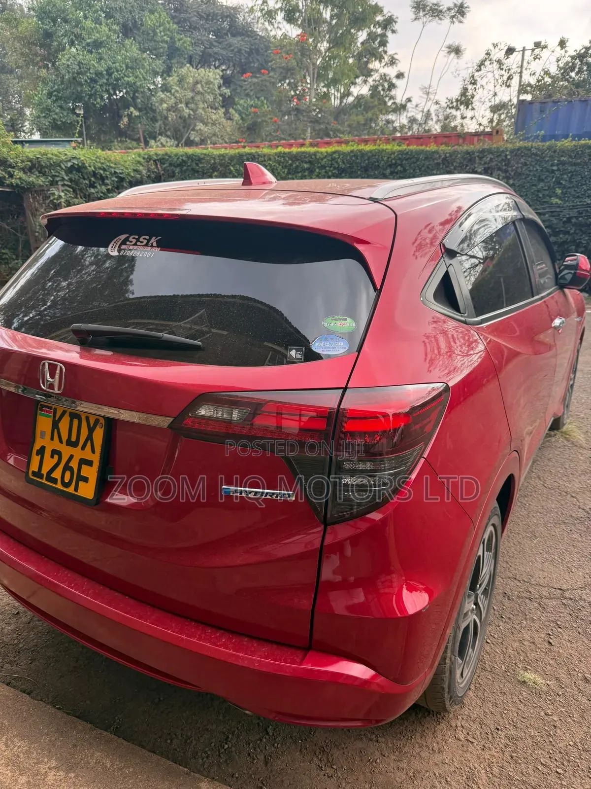 Honda Vezel 2018 Red