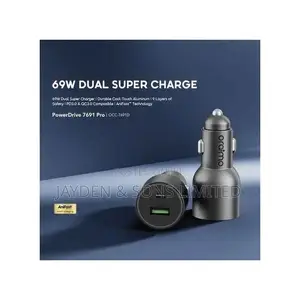 Ariomo 69W Dual Charger – Fast Reliable Charging