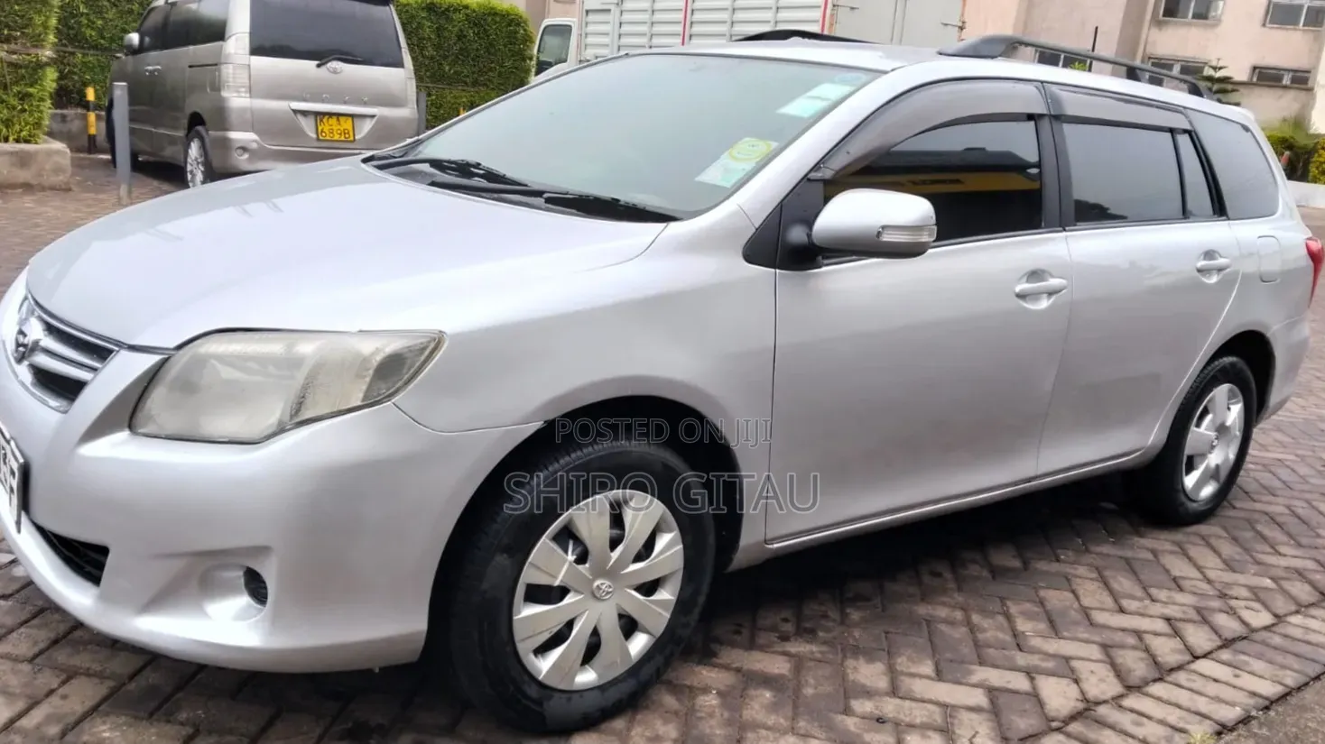 Toyota Corolla Fielder 2012 Silver