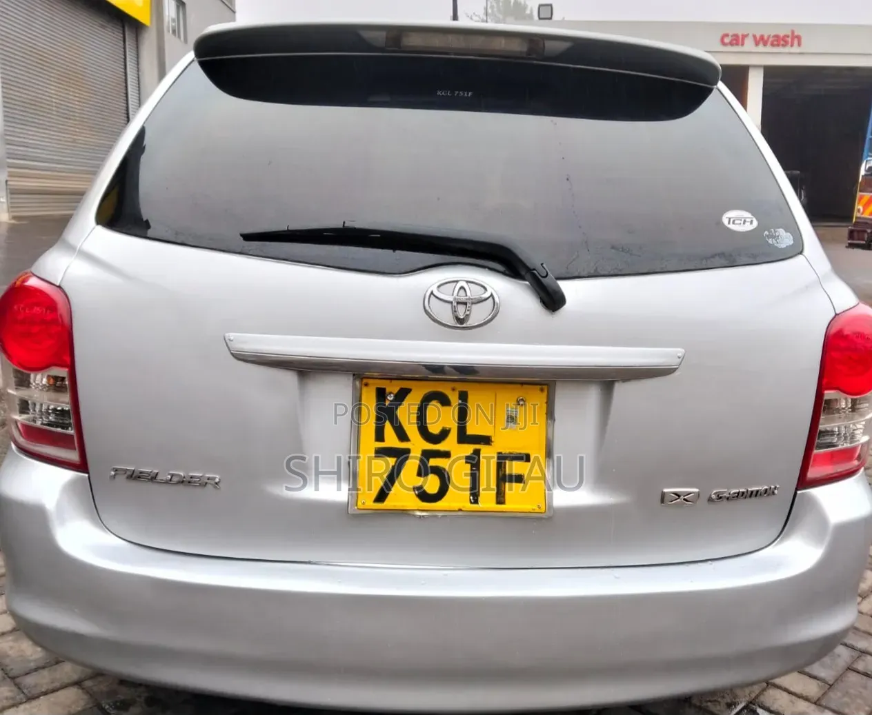 Toyota Corolla Fielder 2012 Silver