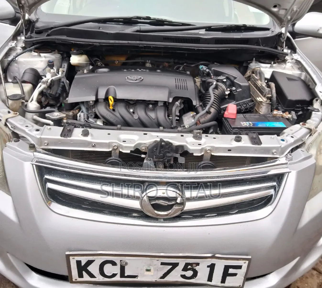 Toyota Corolla Fielder 2012 Silver