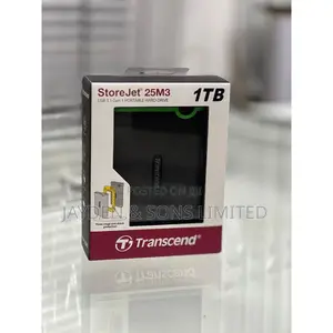 Transcend StoreJet 25M3 1TB Portable External Hard Drive – USB 3.1
