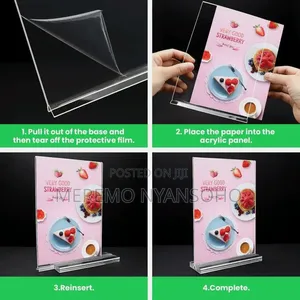 Acrylic Table Talkers