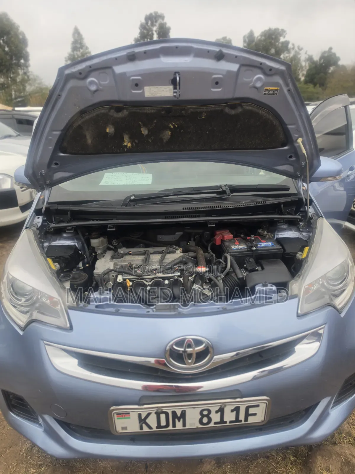 Toyota Ractis 2016 Blue