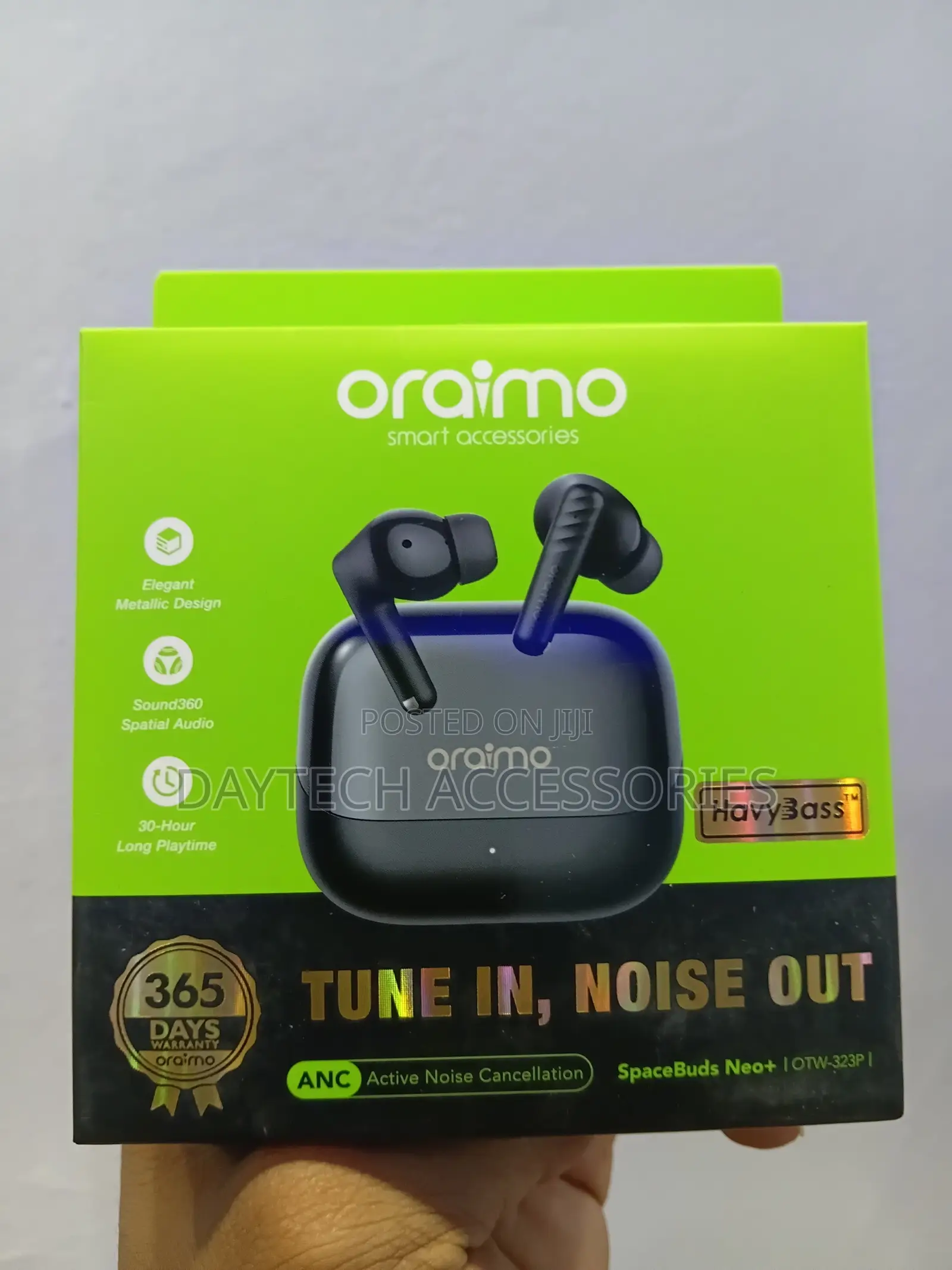 Oraimo SpaceBuds Neo+ ANC Spatial Audio True Wireless Earphones
