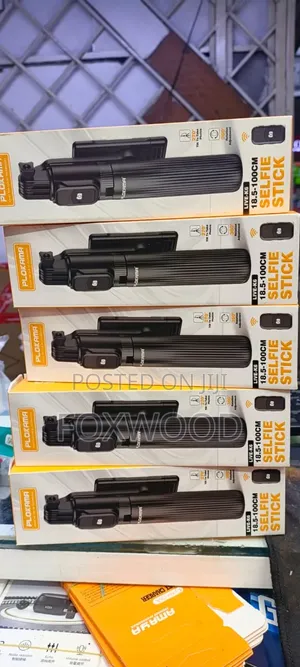 Selfie Stick and Tripod.
