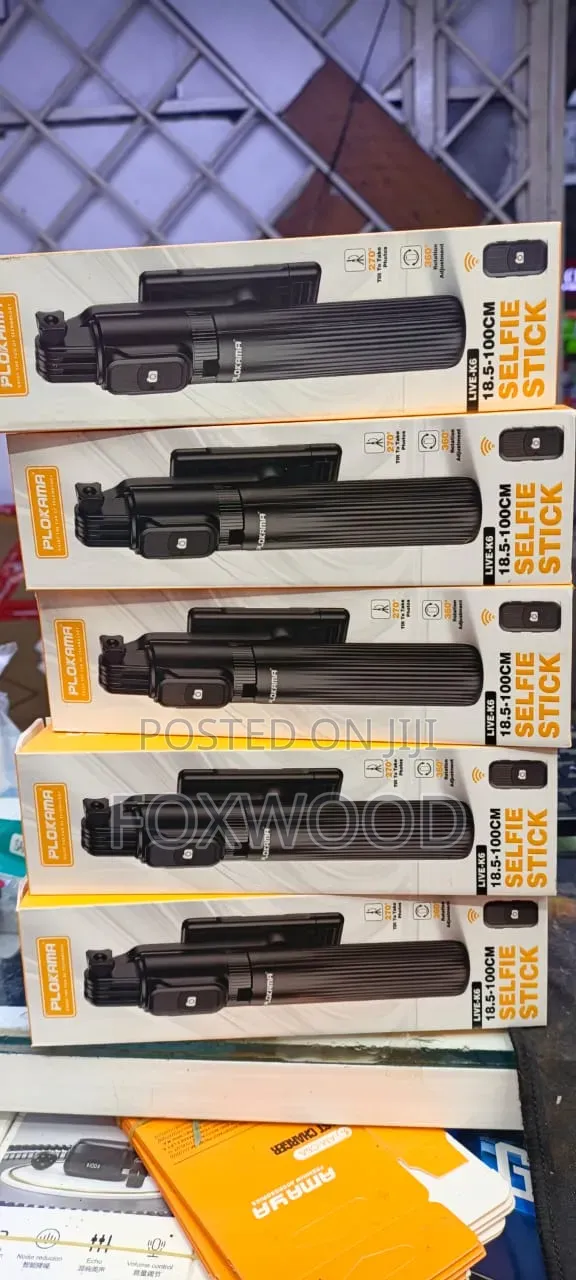 Selfie Stick and Tripod.