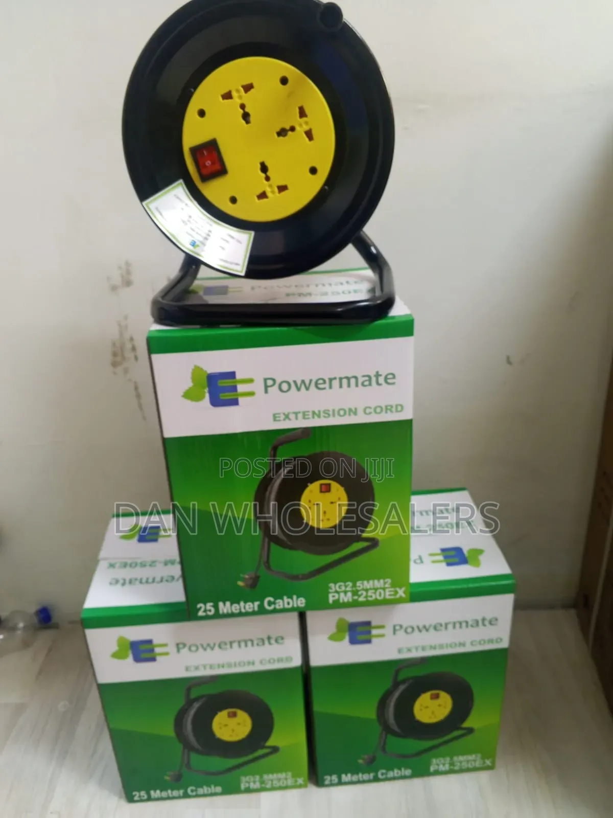 Powermate 25M 3 Core Cable Reel Extension Cord 2.5mm