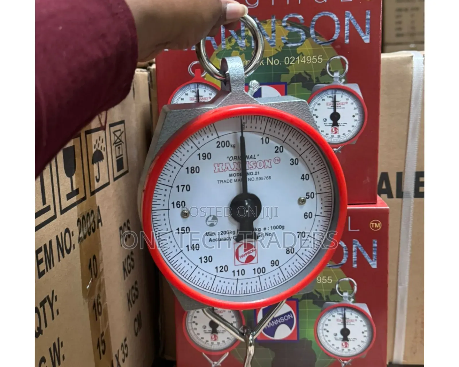 Original Hanson Spring Balancing Weighing Scale 200kg Max
