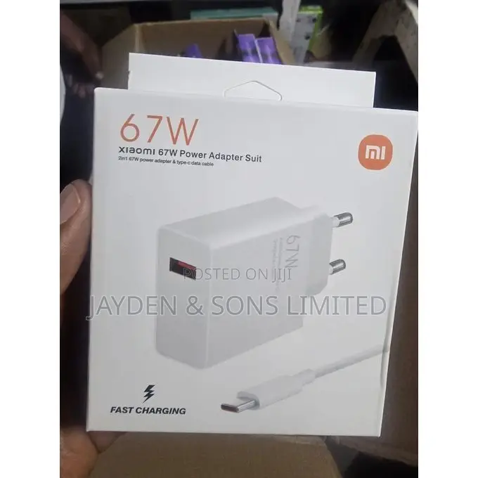 Xiaomi 67W Power Adapter Suit – Fast Charging