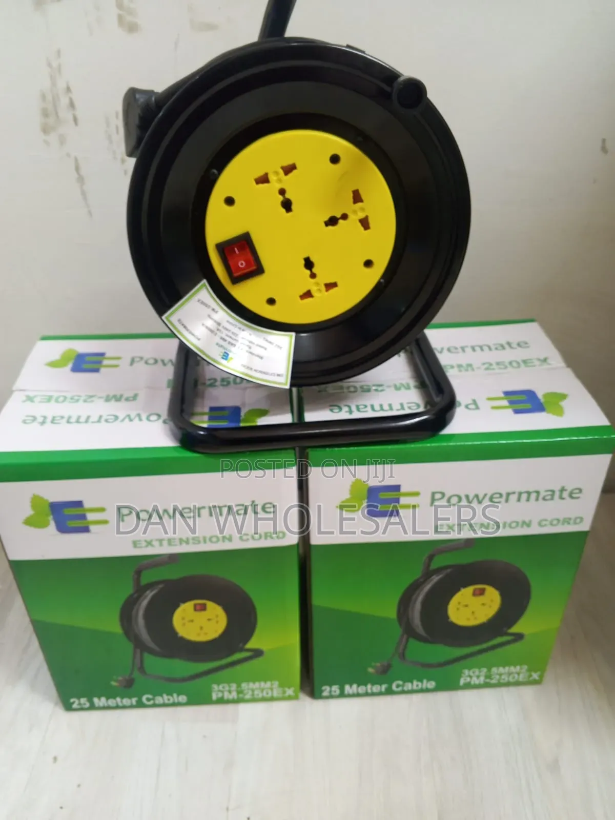 Powermate Industrial 25 Meter Cable Reel 3G2.5mm Extension