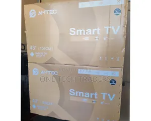 Amtec 43" Smart Android Frameless With Bluetooth