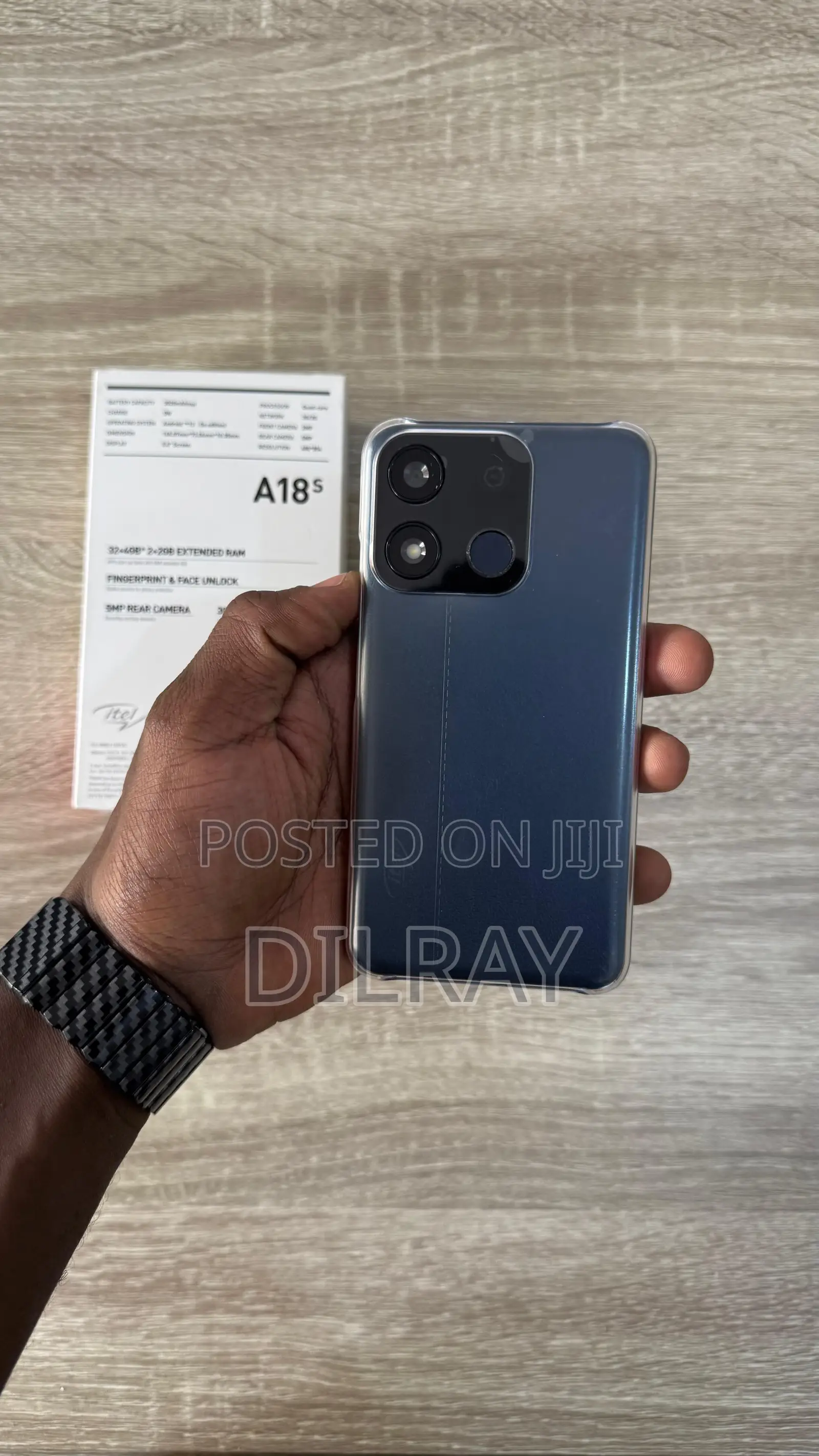 Itel A18s 32 GB Black