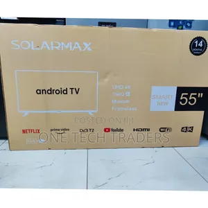 Solarmax TV 55" Android QLED Smart TV