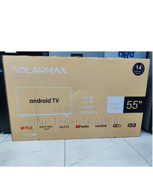 Solarmax TV 55" Android QLED Smart TV