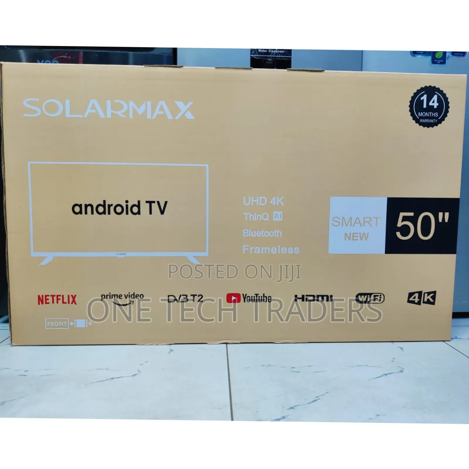 Solarmax TV 50" Android QLED Smart TV