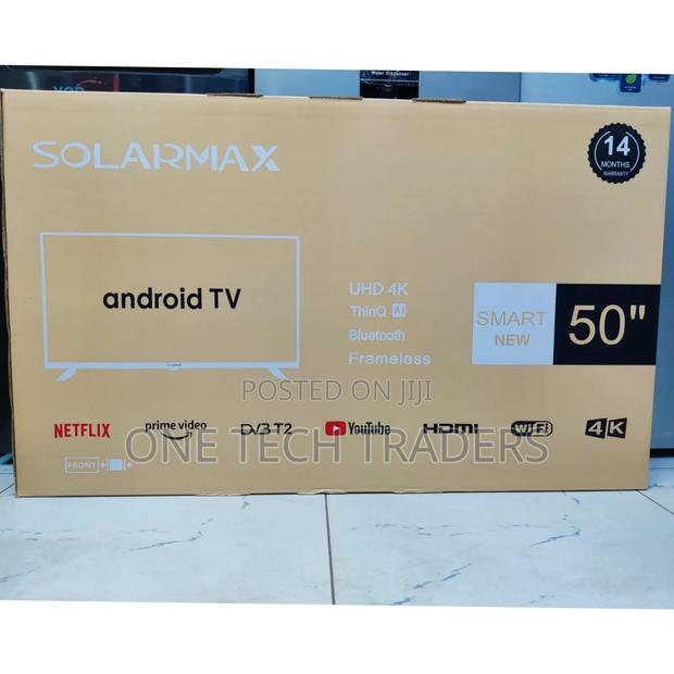 Solarmax TV 50" Android QLED Smart TV