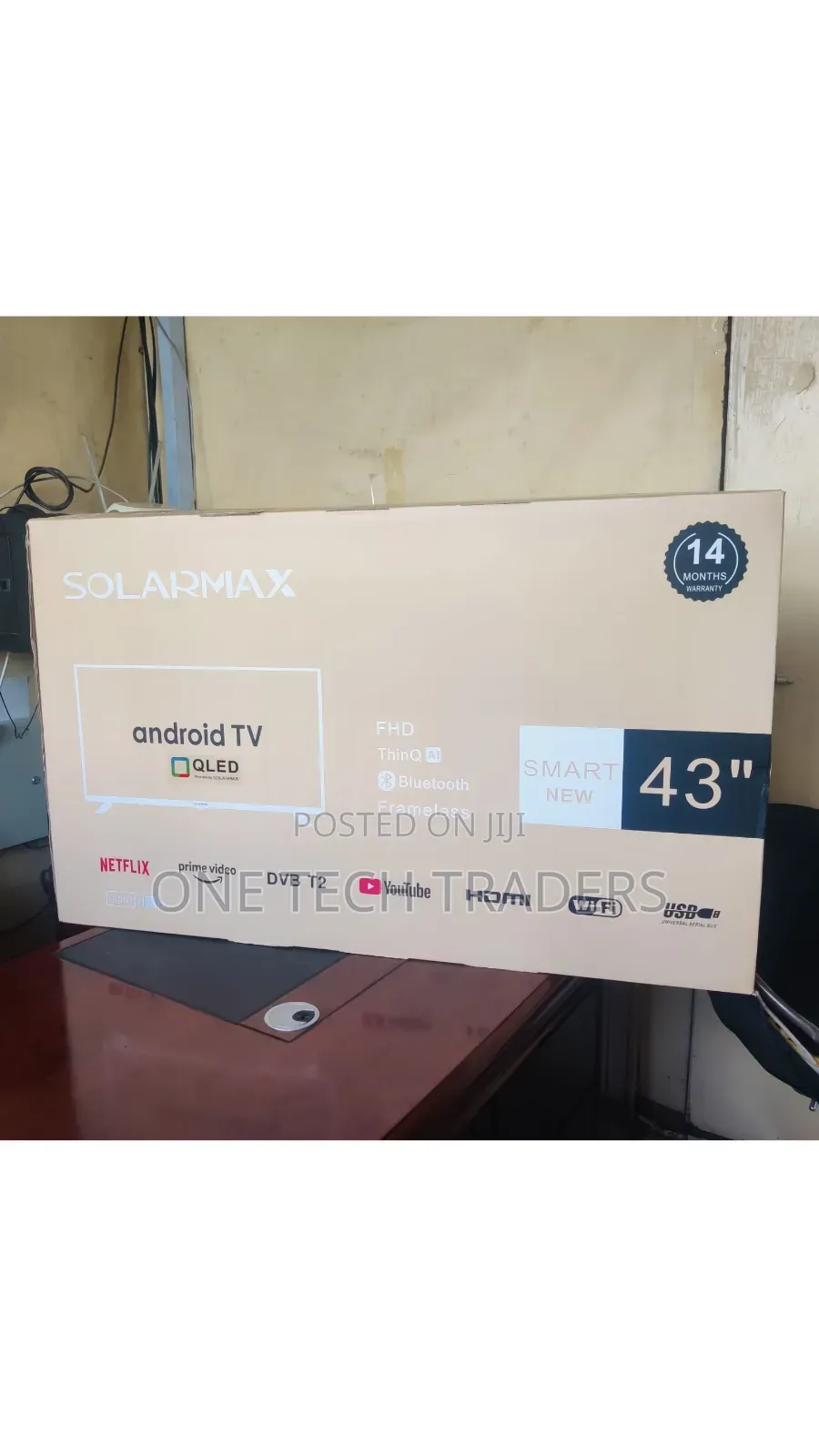Solarmax TV 43" Android QLED Smart TV