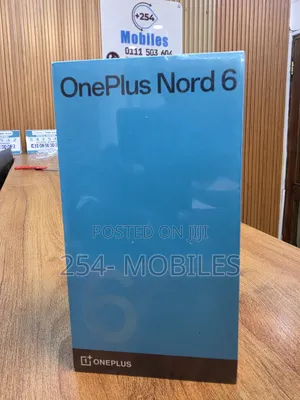 New OnePlus Nord 6 256 GB Silver