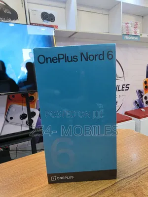 New OnePlus Nord 6 256 GB Silver