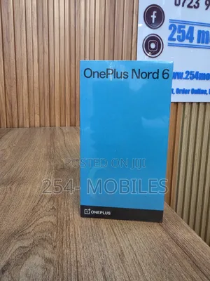 New OnePlus Nord 6 256 GB Silver