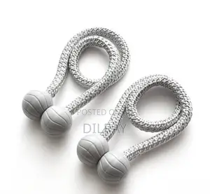 Grey Curtain Holders