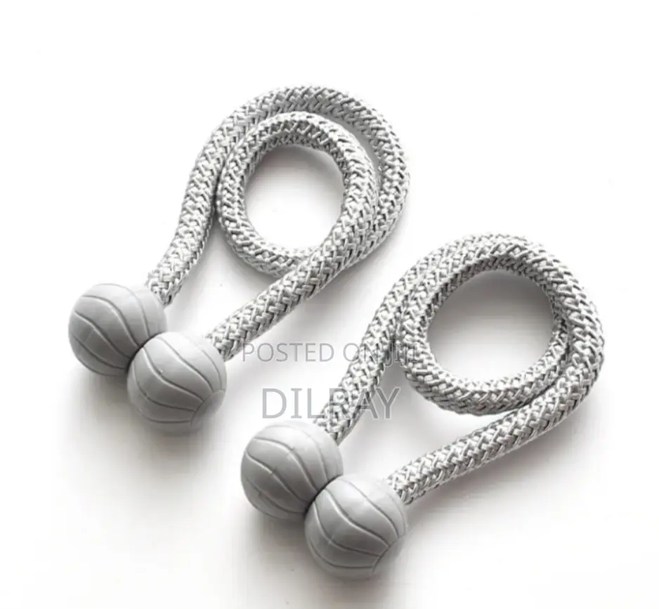 Grey Curtain Holders