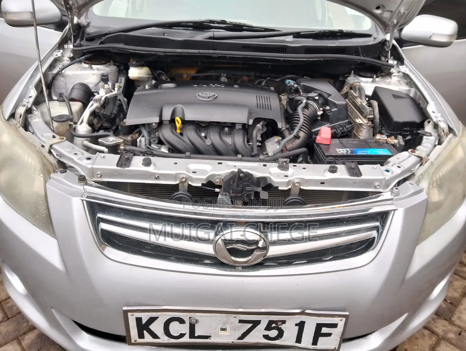 Toyota Corolla Fielder 2010 Silver