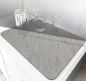 Kitchen Dishes Drainer Mat