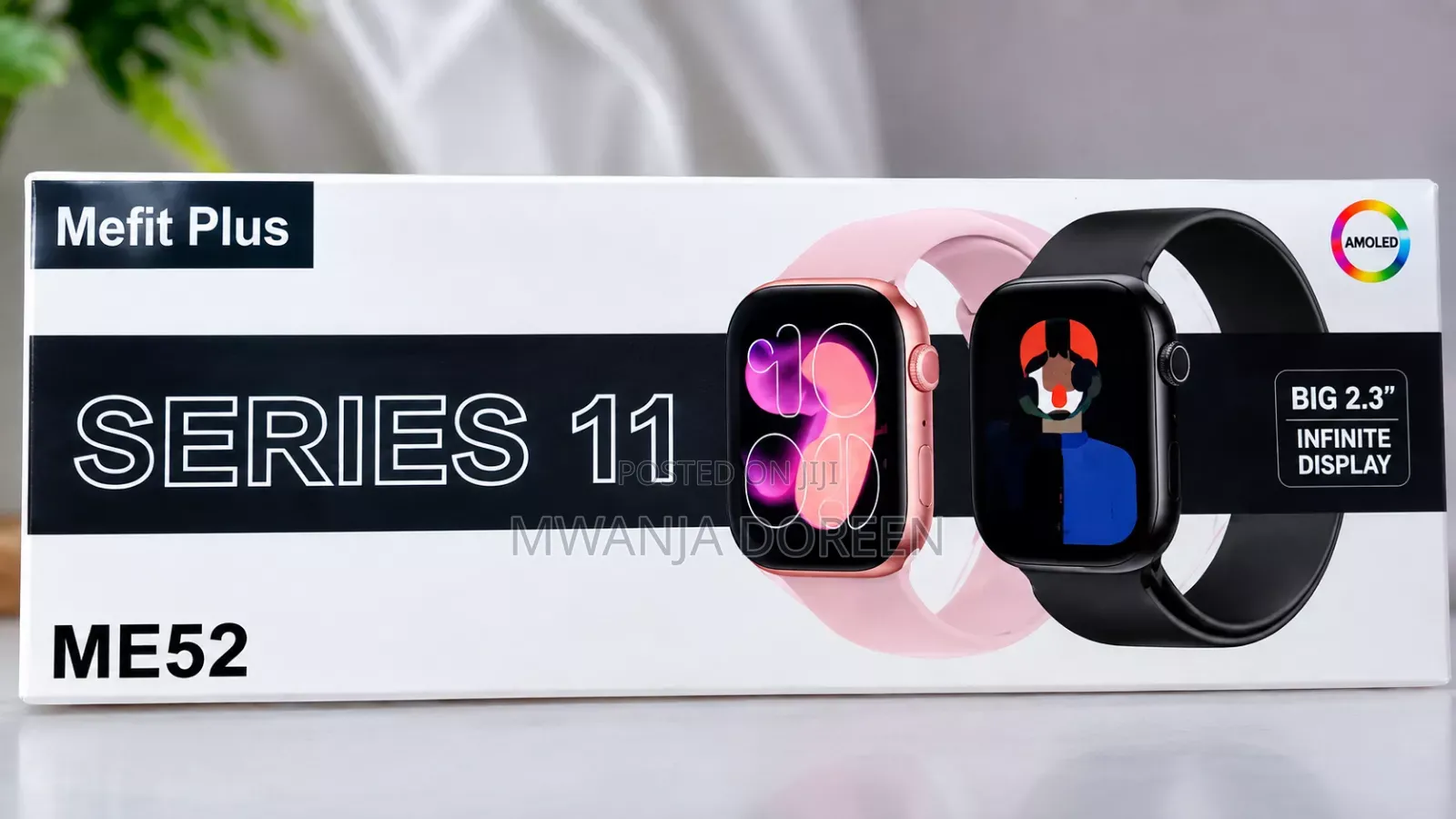 Series 11 ME52 2.3" AMOLED Smartwatch -Bluetooth Calling
