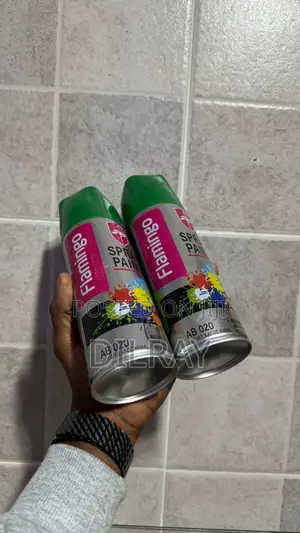 Green Spray Paint Cans