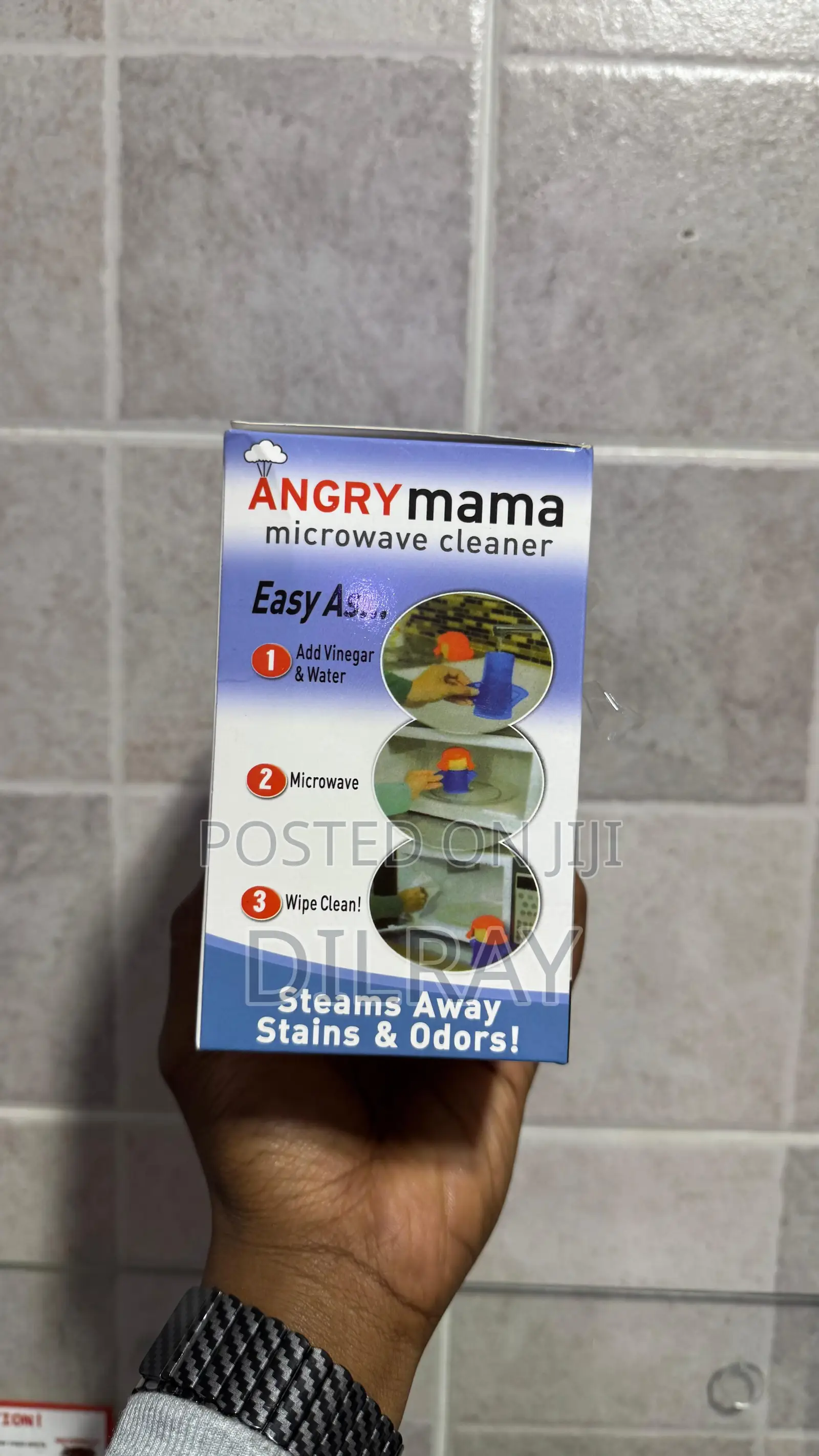 Angry Mama Microwave Cleaner