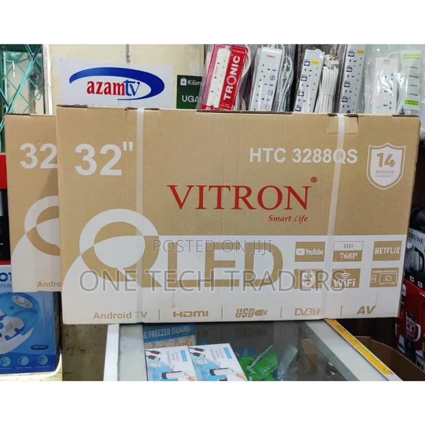 Vitron 32" QLED  Smart Android Frameless With Bluetooth - thumbnail 2