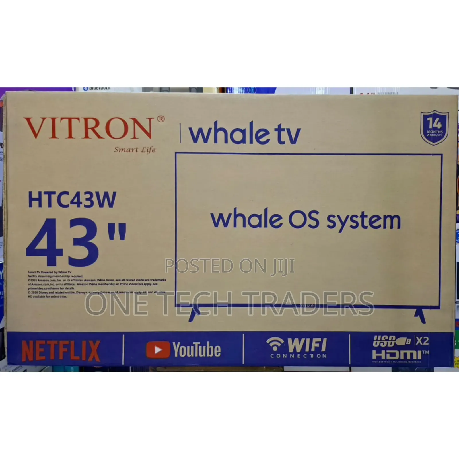 Vitron 43" Smart Whale TV