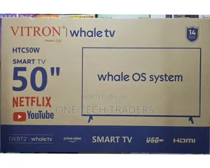 Vitron 50" Smart Android TV Whale TV Model: HTC50W