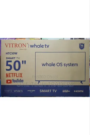 Vitron 50" Smart Android TV Whale TV Model: HTC50W