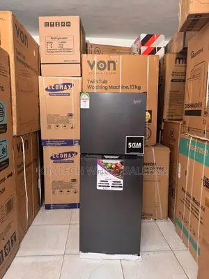 Roch 197L Double Door Fridge No Frost Technology